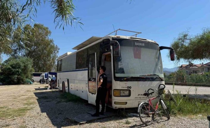Fethiye’de otobüste yaşayan şoför ölü bulundu