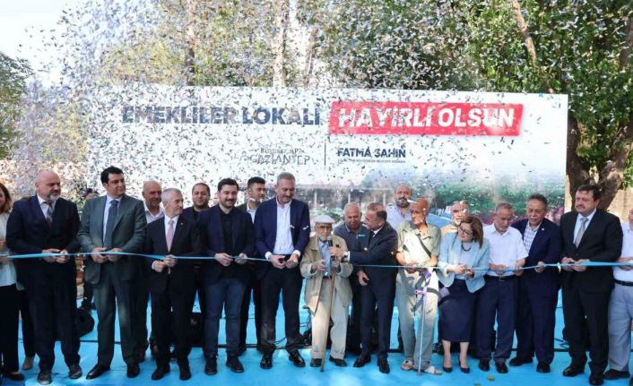 Gaziantep Büyükşehir’den emeklilere özel yeni bir sosyal yaşam alanı