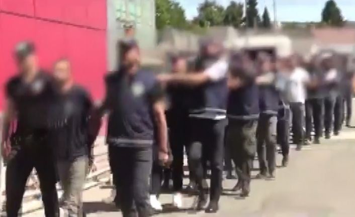 Gaziantep’te ’change araç’ operasyonu: 13 şahıs tutuklandı