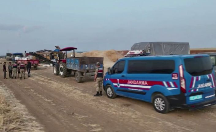 Gaziantep’te jandarmadan anız yangınlarına karşı dron ile denetim