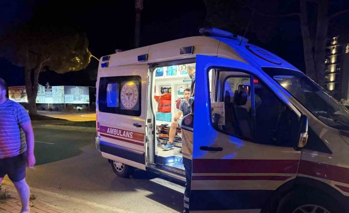 Gazipaşa’da motosiklet kazası: 1 kişi yaralandı