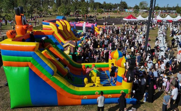 Gebzeliler millet bahçesine akın etti