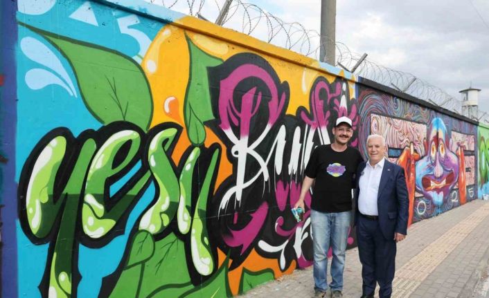 Gençler, Graffiti Şenliği ile kente renk kattı