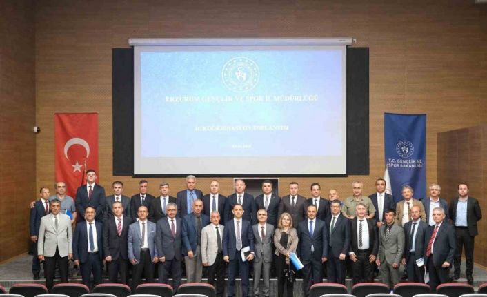 Gençlik ve Spor İl Müdürlüğü İl koordinasyon toplantısı yapıldı