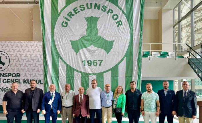 Giresunspor’da Başkan Emin Eltuğral, güven tazeledi