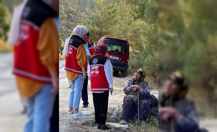 Gölpazarı’nda orman yangınına psikososyal destek