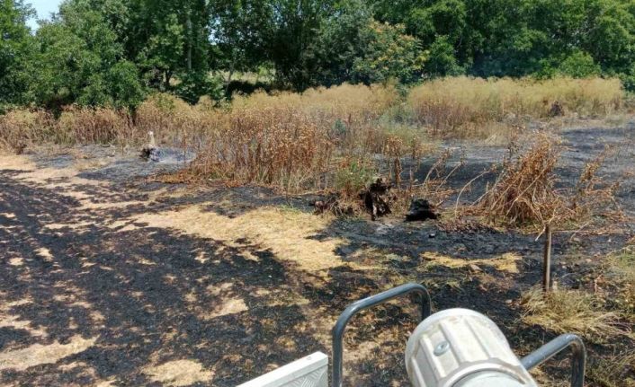 Gönen’de aynı gün iki ayrı yangın: İtfaiye ekipleri alevleri kontrol altına aldı