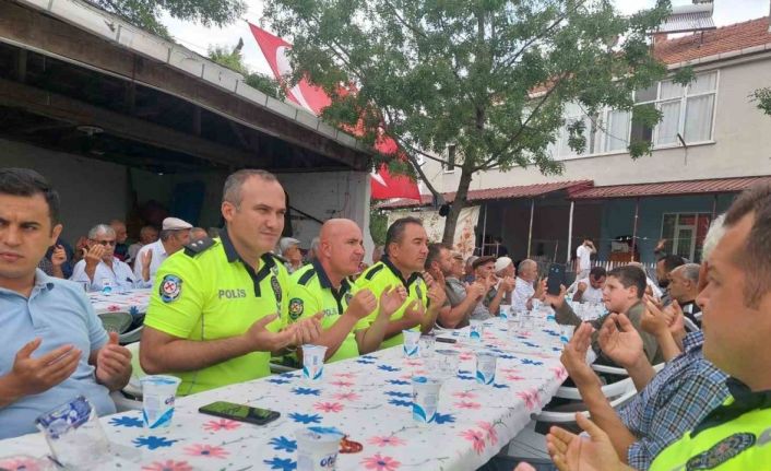 Görevi başında hayatını haybeden polis memuru için mevlit okutuldu