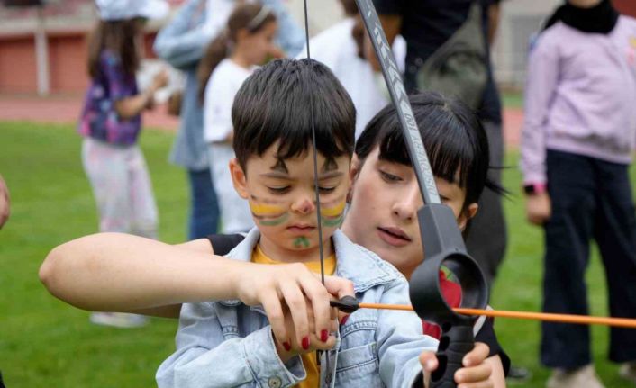 Gümüşhane’de çocuklara özel Gençlik Spor Festivali düzenlendi