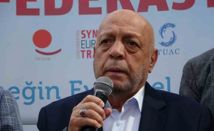 Hak-İş Genel Başkanı Arslan: "Çifte standarttan ve ikiyüzlü yaklaşımlardan vazgeçin"