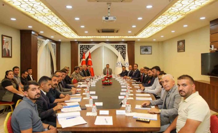 Hakkari’de il hayvanları koruma kurulu toplantısı yapıldı