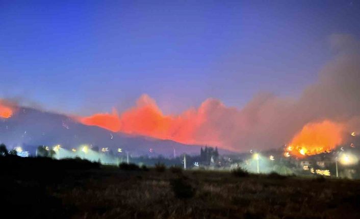Hatay’da 12. saatte orman yangını sürüyor: Bin 800 kişi tahliye edildi