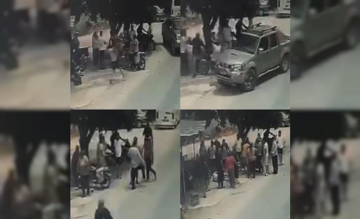 İki farklı olayda araçla insanlara çarptılar: O anlar kamerada