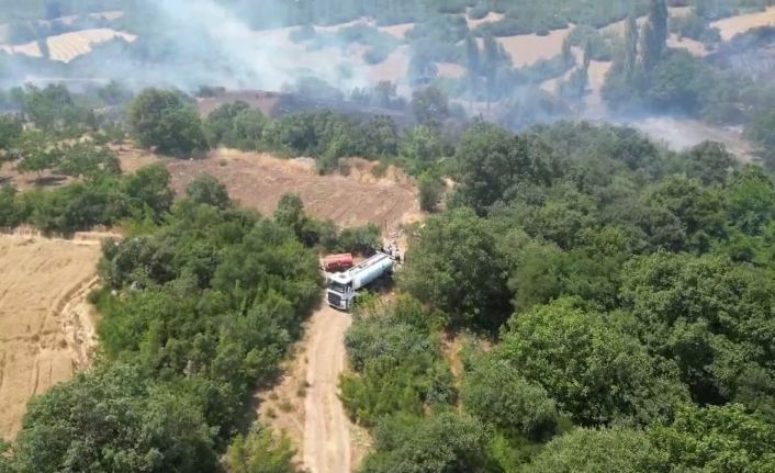 İnegöl’de orman yangını kontrol altına aldı, yangının çıkış nedeni ortaya çıktı