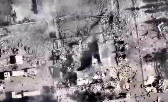 İsrail ordusu, hedef aldığı İsfahan nükleer tesisinin görüntüsünü paylaştı