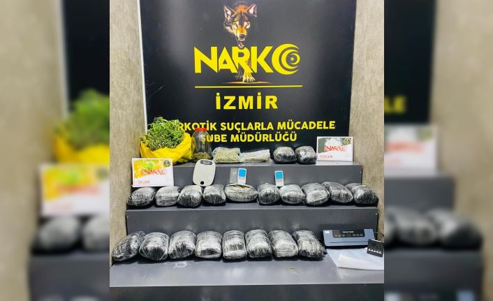 İzmir’de uyuşturucu operasyonu: 1 tutuklama