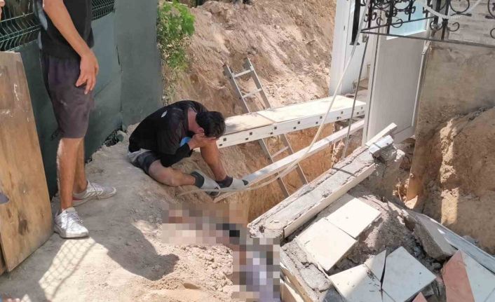 İzolasyon çalışması yapan işçinin üzerine balkon çöktü: 1 ölü