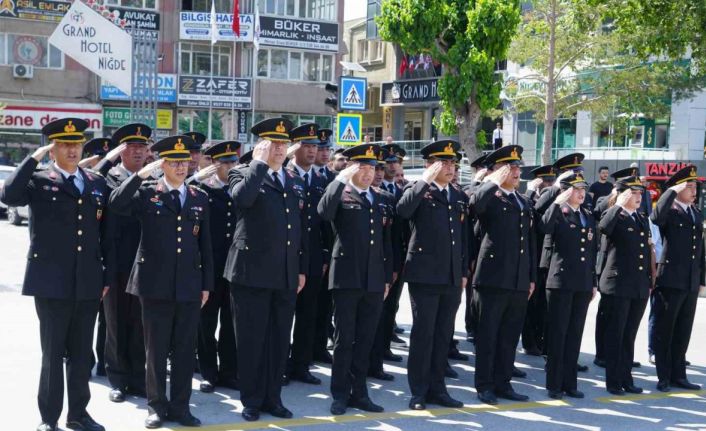 Jandarma Teşkilatı’nın 186. yıldönümü Niğde’de kutlandı