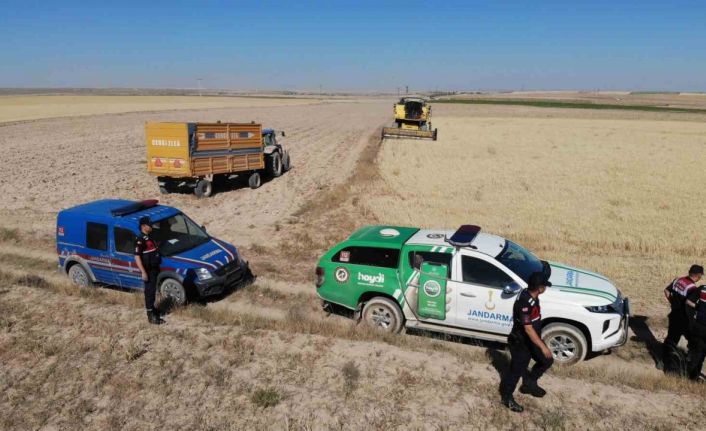 Jandarmadan çiftçilere anız yakmama eğitimi