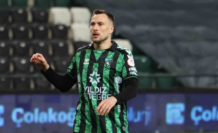 Josip Vukovic’ten Kocaelispor camiasına duygusal veda