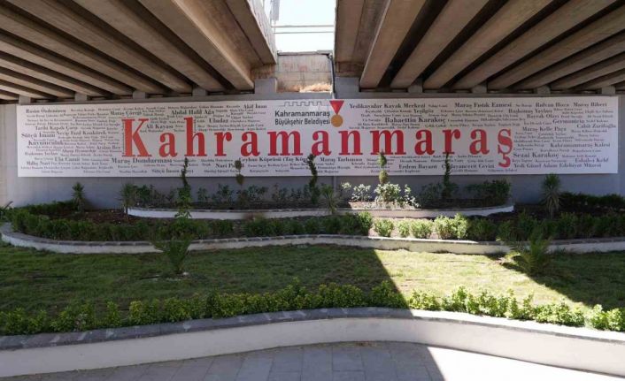 Kahramanmaraş’ta kavşak yenileme çalışmaları