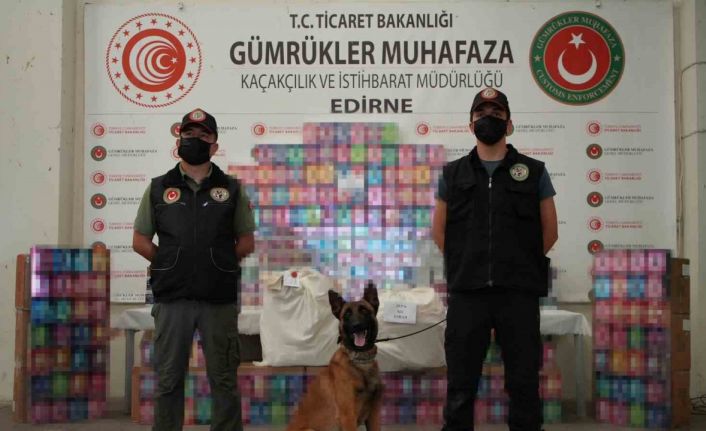 Kapıkule’de 20 bin elektronik sigara ve 29,5 kilogram uyuşturucu yakalandı