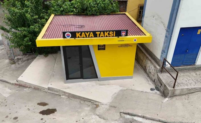 Karabük’te taksi durakları yenileniyor