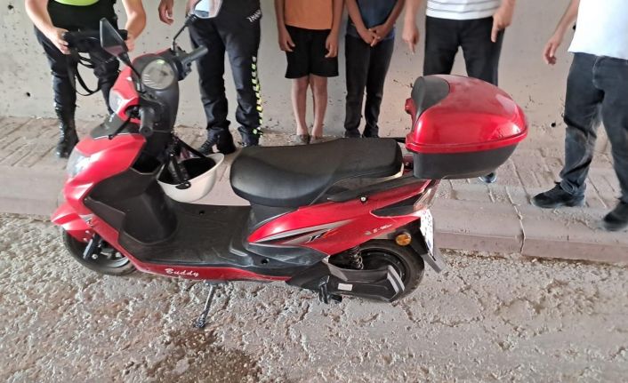 Karapınar’da motosiklet devrildi: 1 yaralı