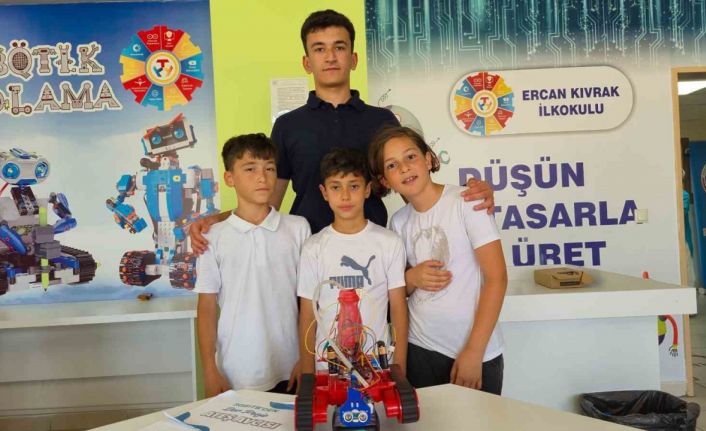 ‘Kardeşim İcat Çıkar-ma’ projesi ile minikler üretime katıldı