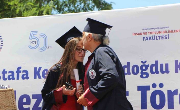 Kas hastası Selin’in azmi, babasının desteğiyle birleşti: Fakülteyi dereceyle bitirdi