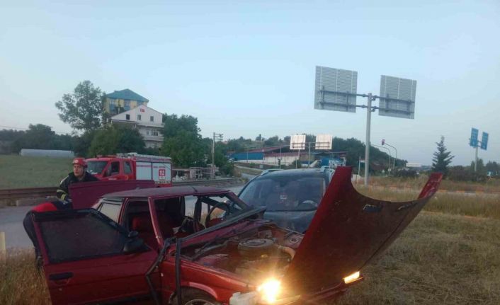 Kastamonu’da iki ayrı trafik kazasında 3 kişi yaralandı