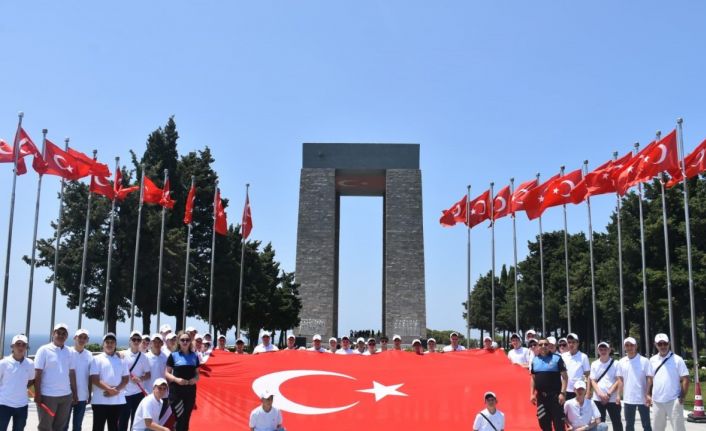 Kastamonu’da liseli öğrenciler, Çanakkale Şehitliğini gezdi