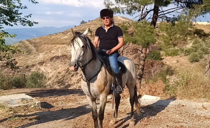 Kaymakamın atı köylünün gönlünü şaha kaldırdı