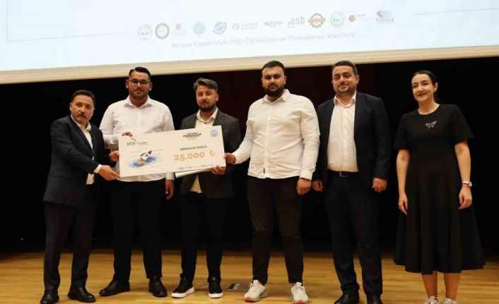 KAYÜ ‘StartUpMYO’ Girişimcilik Yarışması’nda ödüller sahiplerini buldu