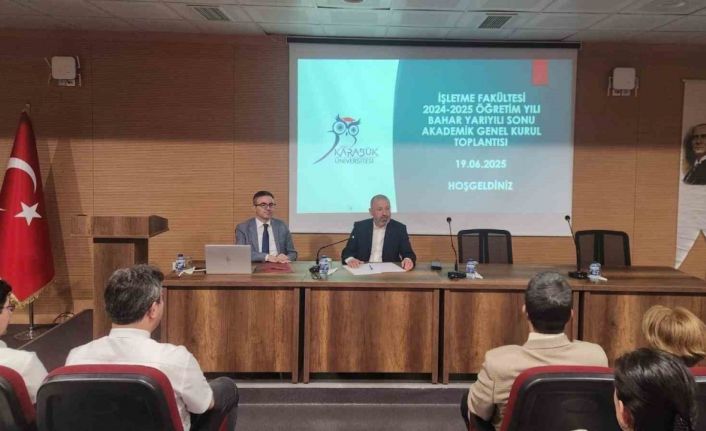 KBÜ’de fakültelerin gelişim süreçleri değerlendirildi