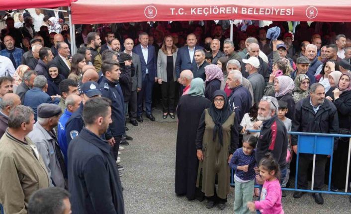 Keçiören Belediyesi’nden çiftçilere 61 bin fide dağıtıldı