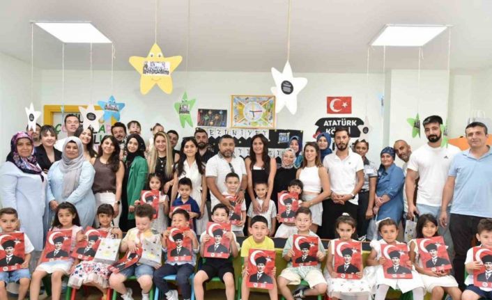 Kepez’in kreşlerinde karne sevinci