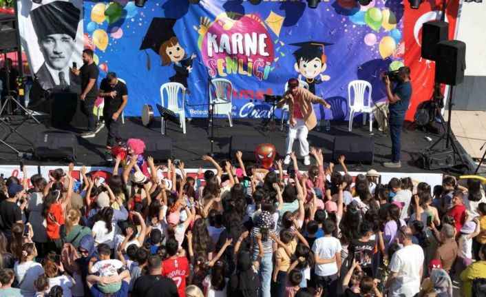 Kırıkkale’de Karne Şenliği renkli görüntülere sahne oldu