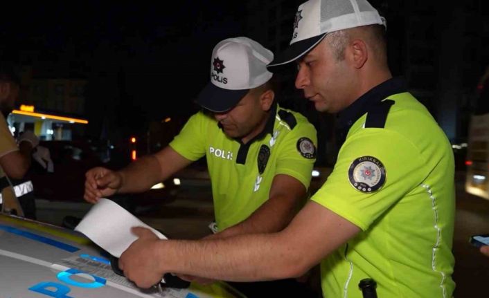 Kırıkkale’de otomobiliyle drift yapan sürücüye 46 bin lira ceza