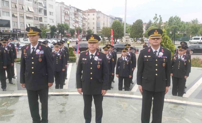 Kırklareli’nde Jandarma Teşkilat’nın 186. kuruluş yıl dönümü törenlerle kutlanıyor