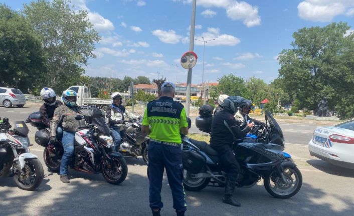 Kırklareli’nde motosiklet denetimi