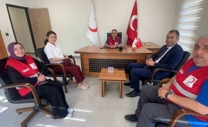 Kızılay Başkanı Yalçın’a hayırlı olsun ziyareti