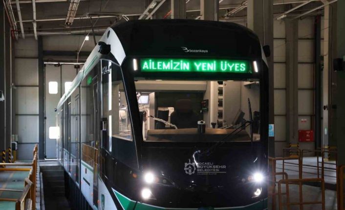 Kocaeli’de tramvay filosu genişliyor