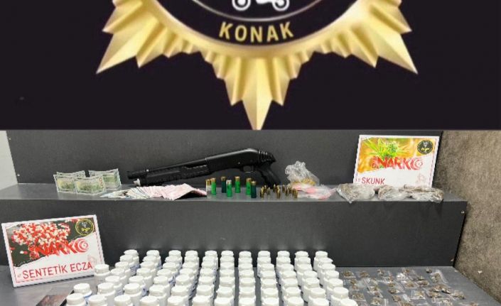 Konak’ta uyuşturucu tacirlerine geçit yok: 13 tutuklama