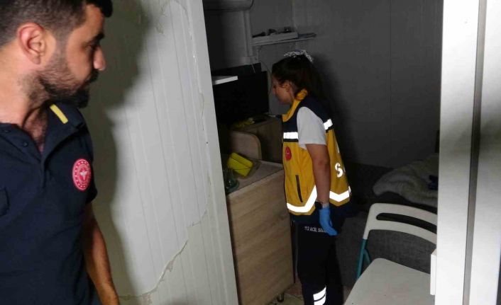 Konteynerden gelen kötü koku paniğe neden oldu