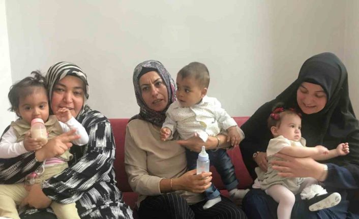 Koruyucu anneler ile bebeklerinin benzerliği dikkat çekti