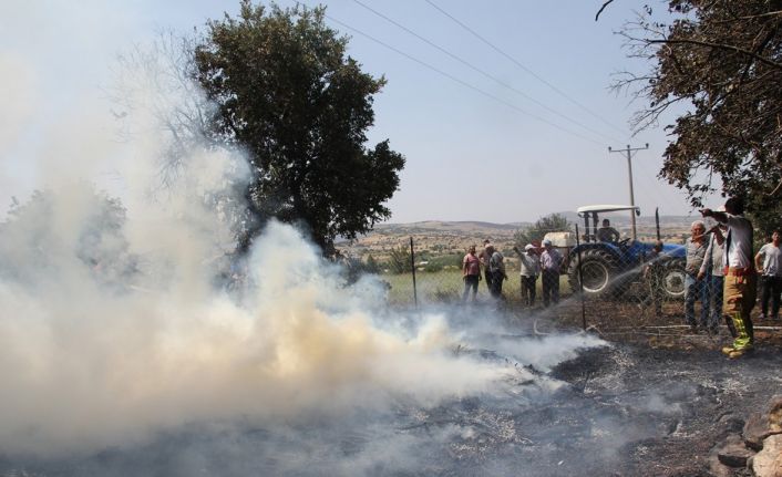 Kula’da 2 saatte 3 farklı bölgede yangın