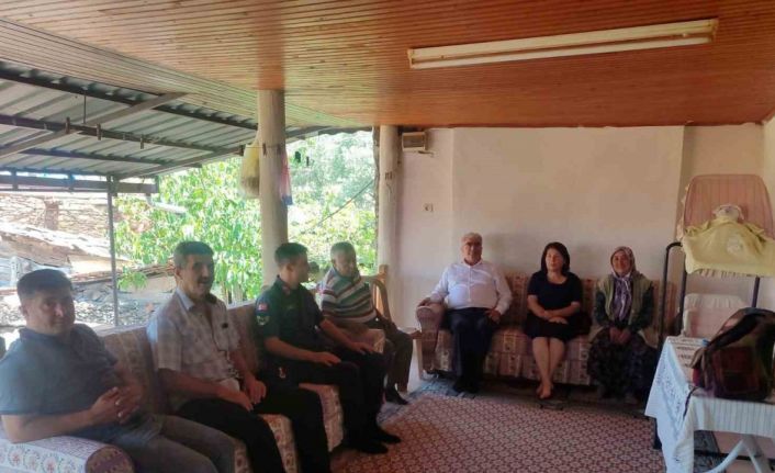 Kurban Bayramı’nda şehit aileleri unutulmadı