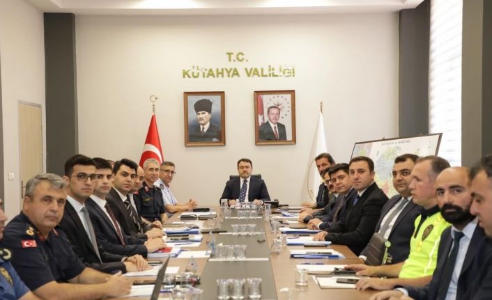 Kütahya’da ’Güvenlik ve Asayiş’ toplantısı
