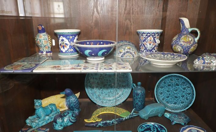 Kütahya’nın kültürel mirası ’Sıtkı Olçar Çini Müzesi’ sanatseverleri ağırlamayı sürdürüyor